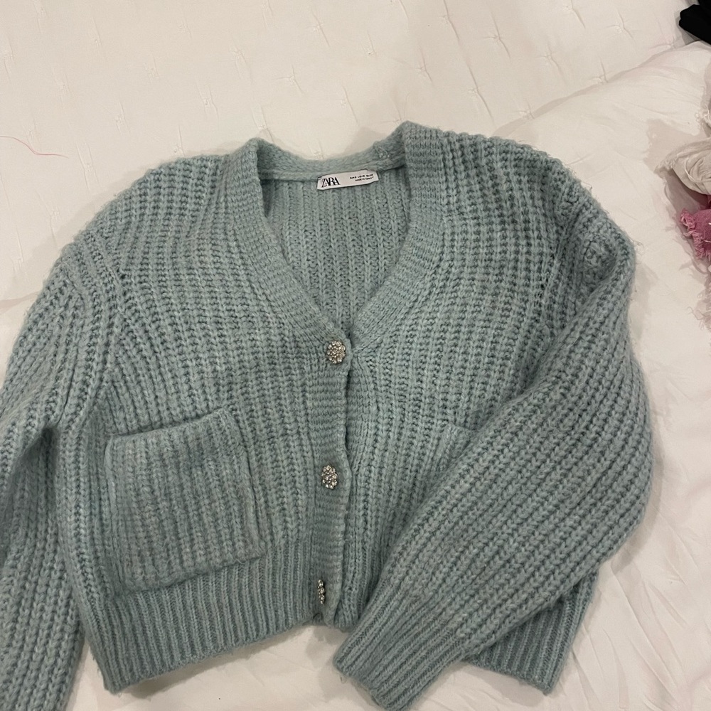 Zara blue sweater